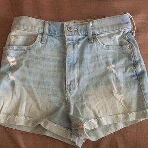 NEW Hollister Natural Waist Shorts